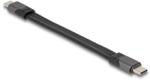 Delock USB 40 Gbps FPC lapos csík kábel USB Type-C - USB Type-C 15 cm PD 3.0 100 W E-Marker (80099)
