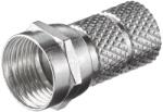 Goobay Conector F lungime 20mm pt cabluri diametru 6.5mm Goobay (FC-6.5F20)
