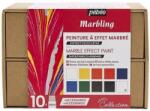 Pébéo 758495 Un set de culori pentru marmorare 10 x 45 ml (<![CDATA[758495]]>)