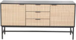  Mago K1 Tölgy-Fekete Modern Komód Laminált Lappal (SIG-MAGOK1)