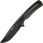 Sencut Regnator Verde / Mâner G10 NegruLamă Neagră 9Cr18MoVBlocare Liner