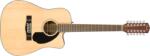 Fender CD-60SCE Dreadnought 12-String Natural