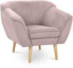  DORY kordbársony fotel - rózsaszín (10000013160)