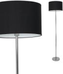 MILAGRO Casino fekete-króm állólámpa (MIL-ML6382) E27 1 izzós IP20