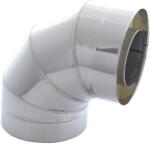 DARCO SZIGETELT KÉMÉNY KÖNYÖK ELEM TISZTÍTÓVAL 160/260 (WS-KSDr160/260/90-CH6)