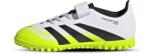 Adidas Predator Club H&L TF műfüves focicipő, gyerekméret, fehér - fluosárga (JH8865)