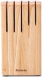Brabantia Profile Slice & Dice konyhai késtartó blokk 5 kés számára, bükkfa - 260469 (260469)
