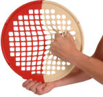 MVS Power-Web Combo kéz erősítő szita | ultra gyenge - bézs / közepes - piros