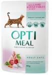 Optimeal alutasakos macskaeledel - bárány zöldségekkel, 85 g