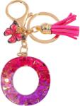 HARAHU Ábécé kulcstartó - O/Rózsaszín/Pillangó KP37959