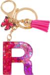 HARAHU Ábécé kulcstartó - R/Rózsaszín/Pillangó KP37962