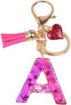 HARAHU Ábécé kulcstartó - A/Rózsaszín/Szív KP37971