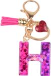 HARAHU Ábécé kulcstartó - H/Rózsaszín/Szív KP37978