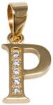 Ékszershop Köves P betű arany medál (1315489)