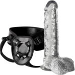 You2Toys Crystal Clear Strap-On - dildo strap-on transparent cu ham