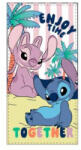 Exity Disney Lilo és Stitch, A csillagkutya Enjoy Time fürdőlepedő, strandtörölköző 70x140cm (YE18240)