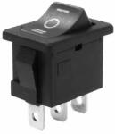 TECHFUN Háromállású kapcsoló fekete 3 tűs (73914)