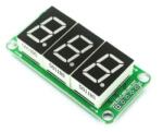 TECHFUN Szegmens 74HC595 driver-al, különféle változatok - 3 display (80312)
