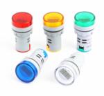 TECHFUN AC voltmérő 60-500VAC AD16 szegmenskijelzővel - Fehér (91444)