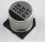 TECHFUN SMD alumínium kondenzátorok különböző változatai - 50V 220UF (81350)