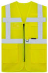 Korntex KXCMMF multifunkciós láthatósági mellény fluo sárga színben (kxcmmfhvye-l)