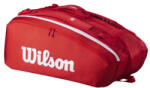 Wilson Super Tour 15 Pack Wilson Red 2025 tenisztáska