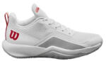 Wilson Rush Pro Lite White/ Pearl Blue/ Wilson Red férfi teniszcipő