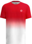 BIDI BADU Crew Gradiant Junior Tee Red/ White fiú póló