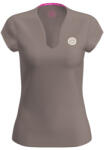 BIDI BADU Spectrum V-Neck Tee Light Brown női póló