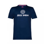 BIDI BADU Vuyo Basic Logo Tee Dark Blue férfi póló