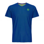 BIDI BADU Ted Tech Tee Blue/ Neongreen férfi póló