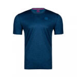 BIDI BADU Falou Tech Tee Dark Blue/ Petrol férfi póló
