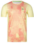 BIDI BADU Hawi Tech Tee Light Yellow/ Coral férfi póló