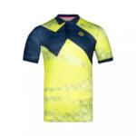 BIDI BADU Idir Tech Polo Lime/ Dark Blue férfi póló