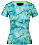 BIDI BADU Eve Tech Roundneck Tee Green/ Dark Blue női póló