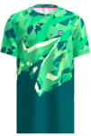 BIDI BADU Spike Tee Dark Green/ Green férfi póló