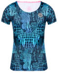 BIDI BADU Yemaya Tech Roundneck Tee Dark Blue/ Aqua lány póló