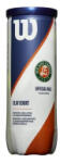 Wilson Roland Garros Clay Court teniszlabda (3db/cső)