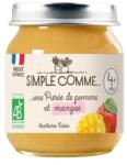 Simple Comme БИО Плодово пюре Ябълка и манго 125г