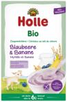 Holle БИО каша с козе мляко, боровинки и банани 200г