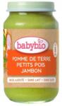 Babybio БИО Зеленчуково пюре с Шунка, зелен грах и картофи 200г