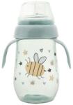 Lorelli Неразливащо шише с широко гърло Lorelli My Friend - 260 ml, Iceberg Green
