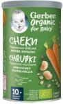 Gerber Organic Снакс пшенично-овесен Морков и Портокал 35г