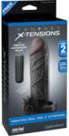 Pipedream - Fantasy X-tensions Vibrating Real Feel 2" Extension Black péniszköpeny