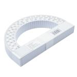 Civis Szögmérő papír 180° - irodamarket