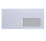 Bluering Boríték LA4 szilikonos bélésnyomott jobb ablak 45x90mm 110×220mm J28A20 Bluering® fehér