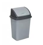  Szemetes kuka billenő fedéllel műanyag 5 literes szürke