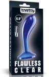 Lovetoy Flawless Clear Prostate Plug 6.0'' Blue - prosztata masszírozó