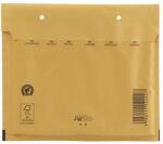 Bluering Légpárnás tasak CD szilikon külső méret 200x175mm, belső méret 180x165mm, Bluering® barna - irodamarket