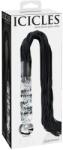 Pipedream - Icicles No. 38 Clear/Black korbács/pálca/paskoló - fekete